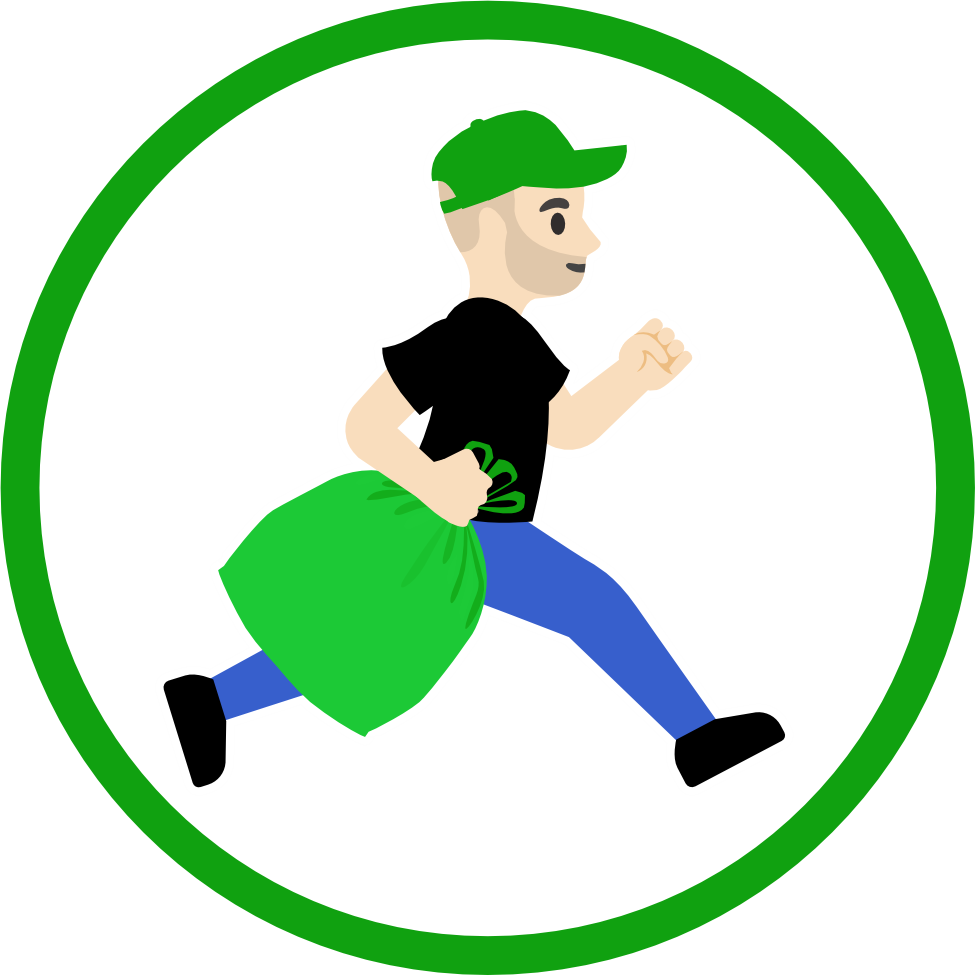 Trash Jordan Mascot